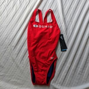 NWT Speedo guard swimsuit